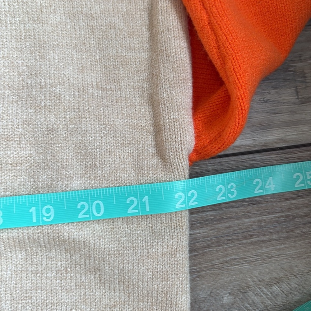 NWT Kerri Rosenthal XOKR Colorblock Heart Sun Slouchy Cardigan Medium - Picture 7 of 12